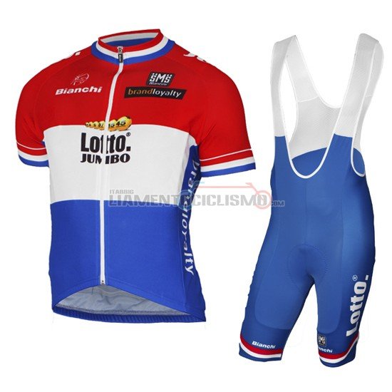 Abbigliamento Ciclismo Lotto 2017 bianco e rosso